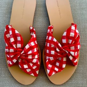 Brand new Loeffler Randall Phoebe slides.